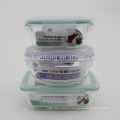 high borosilicate glass storage food container